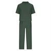 Round-Neck 3/4 Sleeve Top & Pants Two-Piece Set – 6 Colors, S–XXL by FitiqueFit
