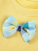 Children's Bow Embroidered Round Neck T-Shirt by Simply Love