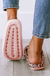Leopard Cloud Slides Thick Flat Slippers