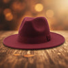 Wide Brim Bell Crown Wool Hat – Unisex Sun & Warmth Hat by FitiqueFit