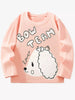 Children's Cute Dog Long Sleeve T-Shirt by Simply Love