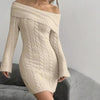 Women’s Off Shoulder Bodycon Dress by FitiqueFit