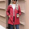 Women’s Cotton Jacket – Solid Color Lightweight Casual Outerwear by FitiqueFit