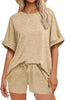 👕 Oversized T-Shirt & Drawstring Shorts Set – Ultimate Casual Comfort by FitiqueFit
