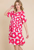 Summer Trendy Women Flower Print Ruched Dress - Trendy and Comfortable Dress for Effortless Style by Stevvex