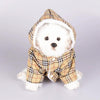 Dog Hooded Sweater Plaid Pet Clothes by My Store