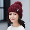 Women’s Winter Beanie Hat & Scarf – Warm Knitted Skull Cap Style by FitiqueFit