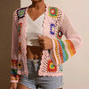 Women's Elegant Crochet Cardigan by FitiqueFit