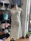 Summer French Style Temperament Slant Shoulder Bundle Waist-tight Temperament Slimming Dress