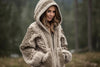 Women’s Printed Hooded Zip-Up Cardigan Sweater by FitiqueFit