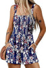 🌺 Floral Print Sleeveless Beach Jumpsuit by FitiqueFit
