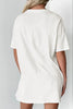 Sequin Round Neck Short Sleeve Oversized T-Shirt by Simply Love