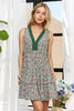 Lace Detail V-Neck Sleeveless Mini Dress For Women – Romantic, Elegant, Feminine, Stylish, Sophisticated Charm by Stevvex