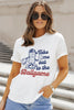 White Take me out to the Ballgame Casual Tee by Wild and Free Boutique