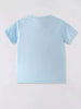 Children's Whale Boat Graphic Short Sleeve T-Shirt by Simply Love