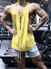 Men's Plus Size Round Neck Wide Strap Tank