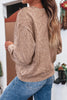 High-rise saved by grace Letter Embroidery Mineral Wash Loose Sweatshirt by Wild and Free Boutique