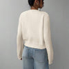 Light Ribbed Button-Up Cardigan by FitiqueFit