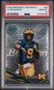 Graded 2022 Topps Bowman Best University JJ McCarthy #48 Rookie RC Football Card PSA 10 Gem Mint