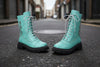 Women’s Chunky Heel Mid-Calf Dr. Style Boots – Large Size Fall & Winter Boot by FitiqueFit