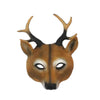 Sika Deer Mask Halloween Deer Mask Carnival Party Pu Animals Mask by My Store