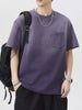 Men's Plus Size Gradient Wash Pocket T-Shirt by Simply Love