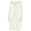 Round Neck Tied Long Sleeves Dress