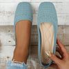 Women’s Knitted Slip-On Shoes | Plus Size Breathable Sneakers by FitiqueFit