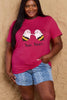 Simply Love Full Size BOO BEES Graphic Cotton T-Shirt by Simply Love