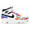 "Abstract" Jordan 1 Retro Cleats by Stadium Custom Kicks