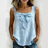 Women's Square-Neck Wide-Strap Sleeveless Tank Top by FitiqueFit