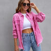 Fashion Ripped Shirt Jacket Female by FitiqueFit