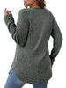 Ribbed Knit Long Sleeve T-Shirt by Simply Love