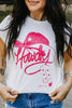 Rhinestone Howdy Graphic Tee by Neon Spur