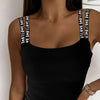 Women’s Solid Color Sleeveless Tank Top by FitiqueFit