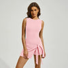 Women’s High Neck Tennis Dress by FitiqueFit