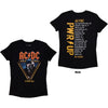 AC/DC Angus Triangle PWR-UP EU Tour '24 [T-Shirt] by Rock Band Apparel