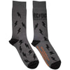 AC/DC Back in Black Bolts [Socks] by Rock Band Apparel
