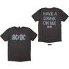 AC/DC Have A Drink On Me [T-Shirt] by Rock Band Apparel