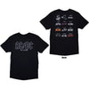 AC/DC History Logo [T-Shirt] by Rock Band Apparel