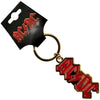 AC/DC Logo Gold [Keychain] by Rock Band Apparel