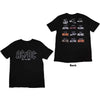 AC/DC Logo History [T-Shirt] by Rock Band Apparel