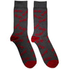 AC/DC Logo Pattern [Socks] by Rock Band Apparel