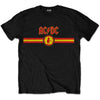 AC/DC Logo & Stripe [T-Shirt] by Rock Band Apparel