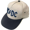 AC/DC Navy Logo [Hat] by Rock Band Apparel