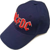 AC/DC Red Logo [Hat] by Rock Band Apparel