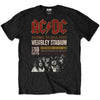 AC/DC Wembley '79 [T-Shirt] by Rock Band Apparel