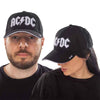 AC/DC White Logo [Hat] by Rock Band Apparel