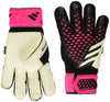 adidas Unisex-Adult Match Fingersave Predator Goalie Gloves Black/White/Team Shock Pink 11 by EasyOptionXY