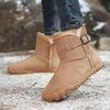 Unisex Warm Fleece-Lined Snow Boots – Anti-Slip Winter Boots for Men & Women by FitiqueFit